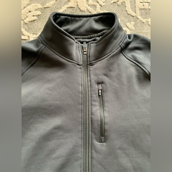 Mondetta Men’s Gray Knit Trainer Lightweight Jacket Size Medium - Picture 3 of 6